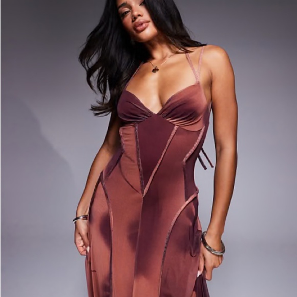 ASOS Chic Brown Chemise